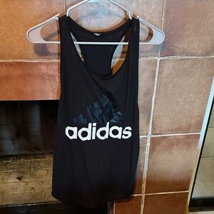 Adidas Black Sleeveless Top